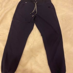 Figs Zamora navy blue joggers